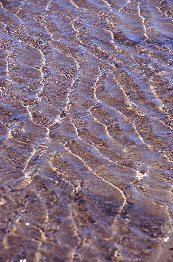 Rippled Water #1 Photograph by John Foxx