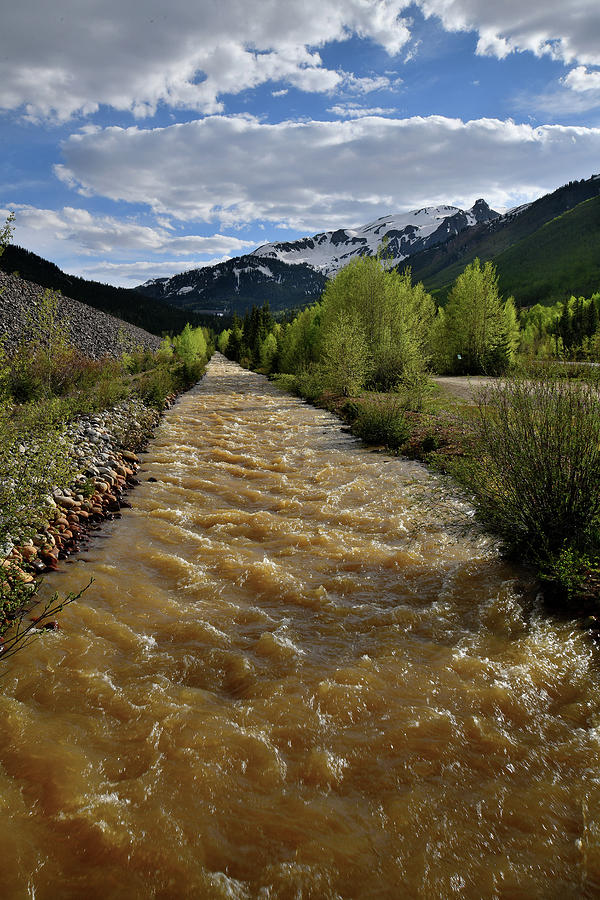 Roadside Creek near Red Mountain Pass #1 Photograph by Ray Mathis