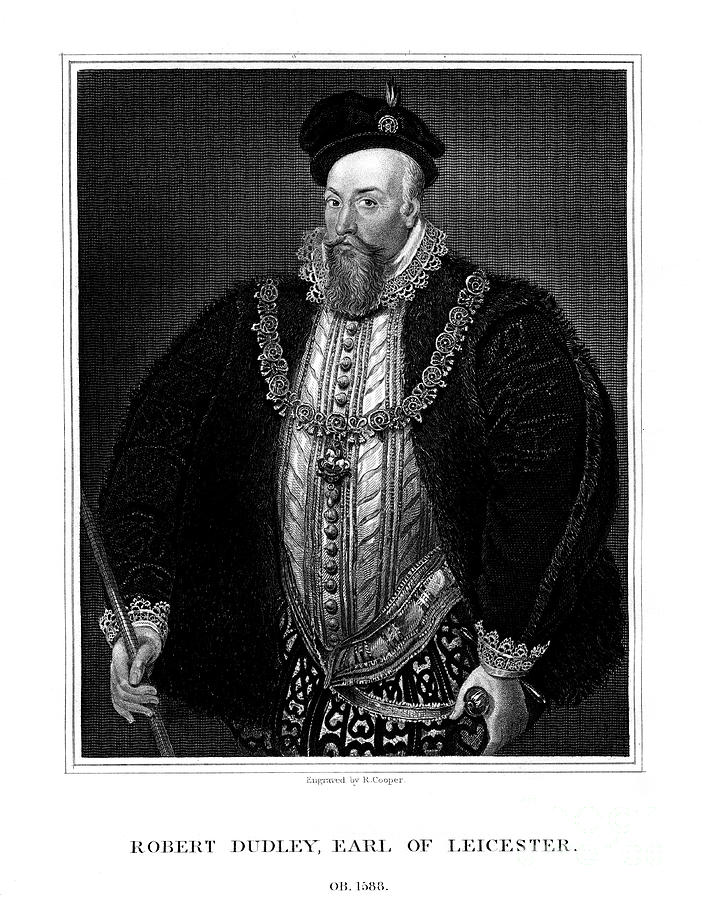Robert Dudley, 1st Earl Of Leicester #1 Drawing by Print Collector