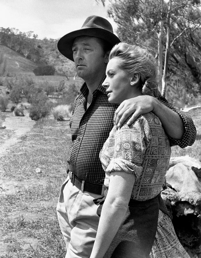 Robert Mitchum And Deborah Kerr In The Sundowners 1960 Photograph By ...