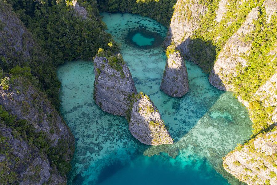 Nature Photograph - Rock Islands, Composed Of Limestone #1 by Ethan Daniels