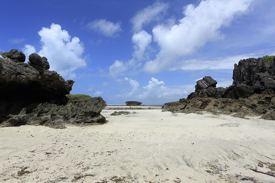 Rocks On The Beach, Watamu Marine #1 Photograph by Vincenzo Lombardo