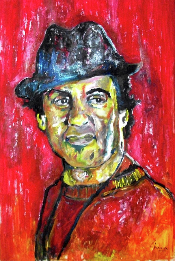 Sports Painting - Rocky Balboa - Sylvester Stallone #2 by Marcelo Neira