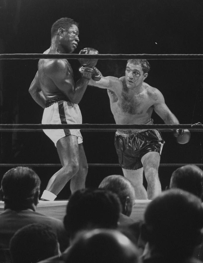 Rocky Marcianoezzard Charles Photograph by Ralph Morse Rocky Marcianoezzard Charles Photograph by Ralph Morse