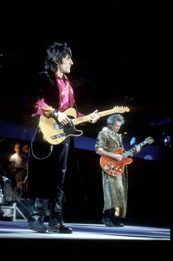 Rolling Stones Performing In Nm by Larry Hulst