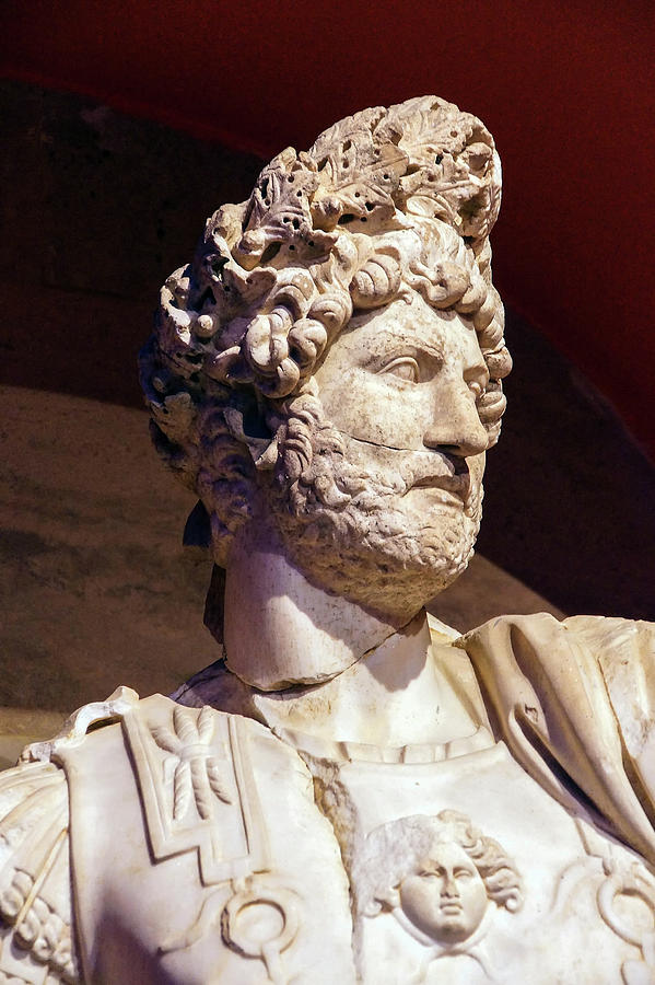 Roman emperor Hadrian #1 Photograph by Steve Estvanik