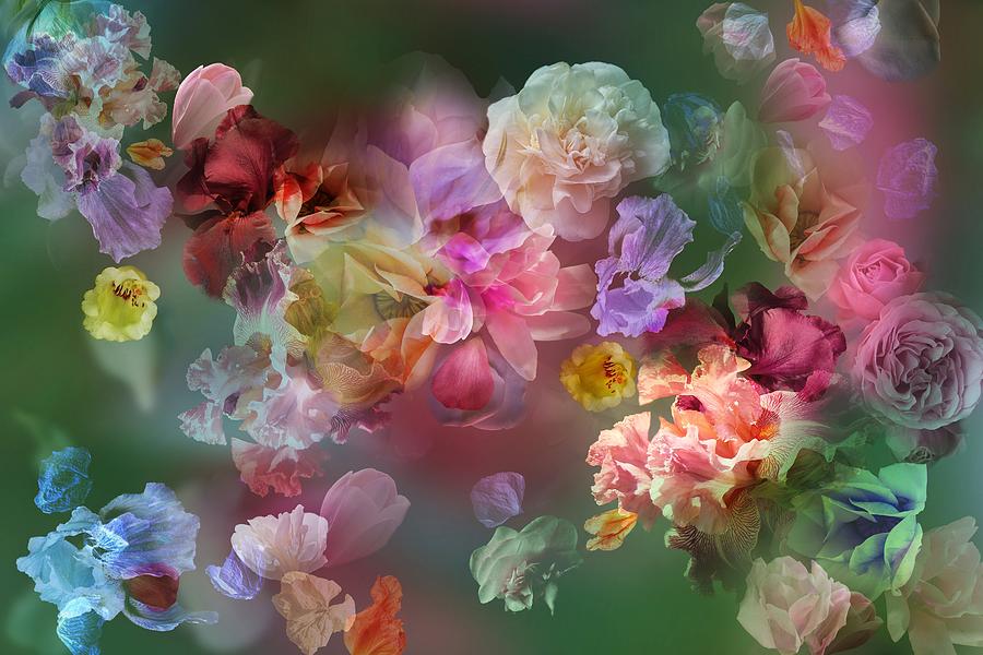 Garden Photograph - Romantic Bouquet #1 by Ludmila Shumilova