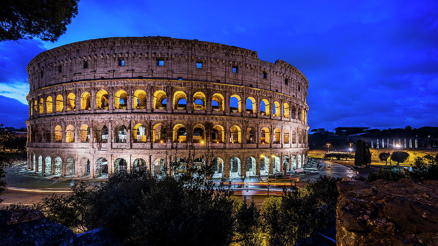 Rome, Coliseum, Italy #1 Digital Art by Alessandro Saffo