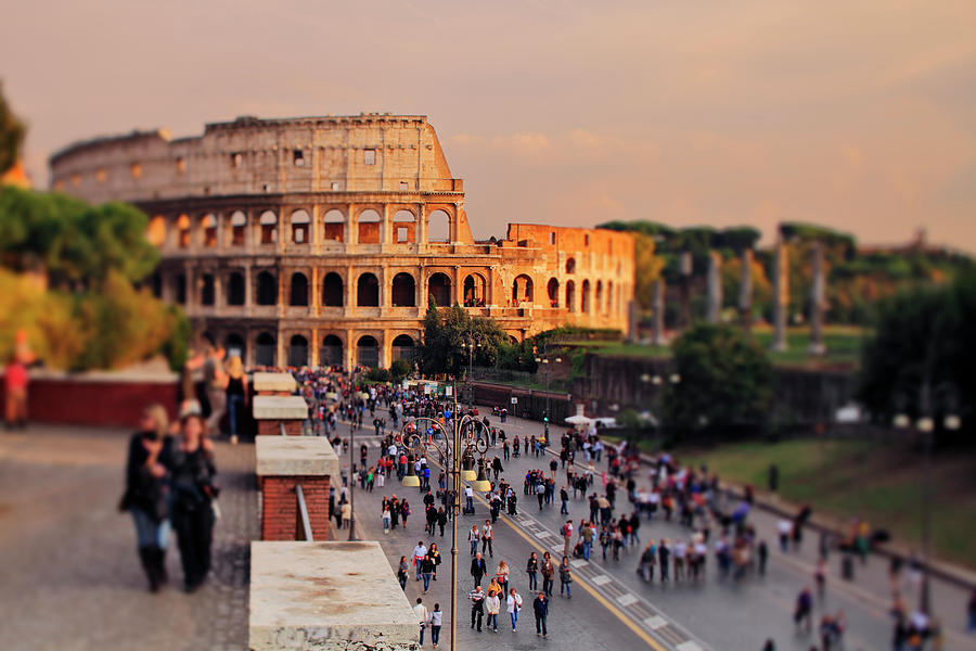 Rome, Coliseum, Italy #1 Digital Art by Riccardo Spila