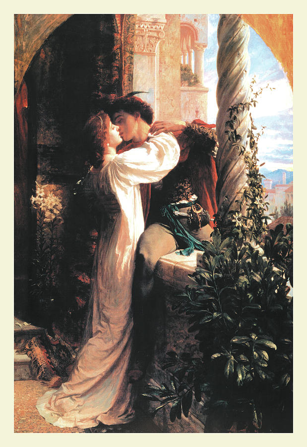 Romeo And Juliet Painting By Sir Frank Dicksee Fine Art America