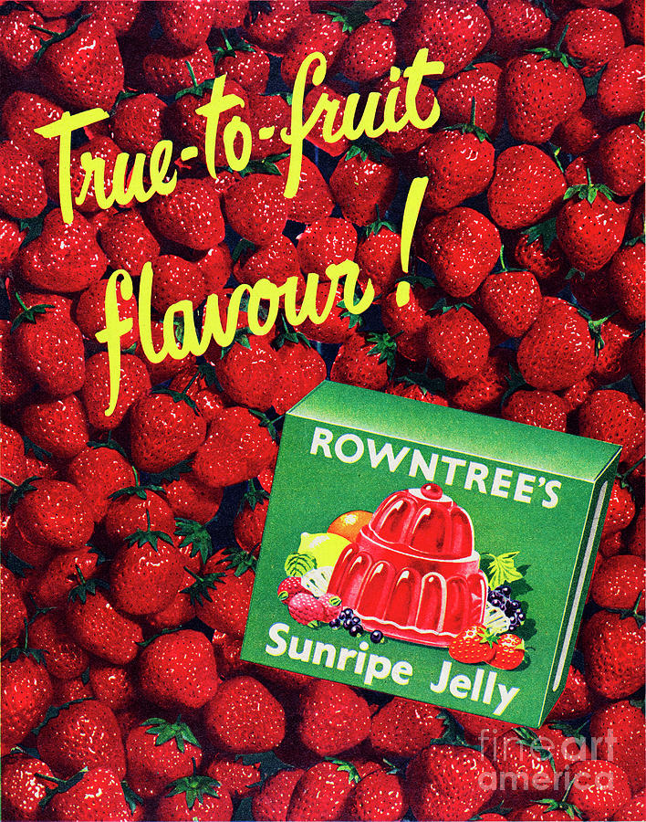 Rowntrees Sunripe Jelly #1 Photograph by Picture Post