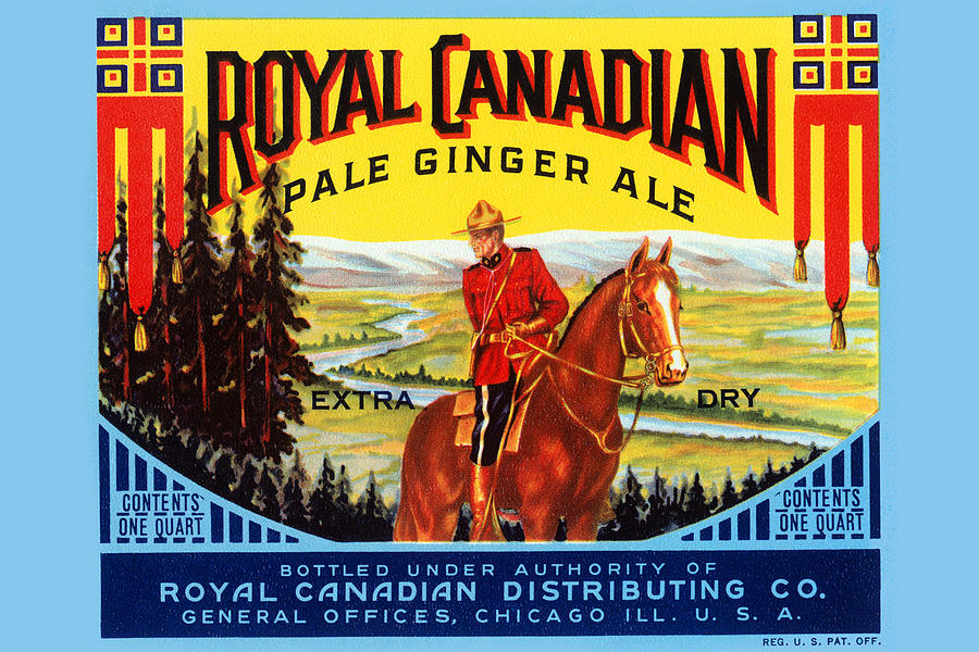 Royal Canadian Pale Ginger Ale #1 Painting by Unknown
