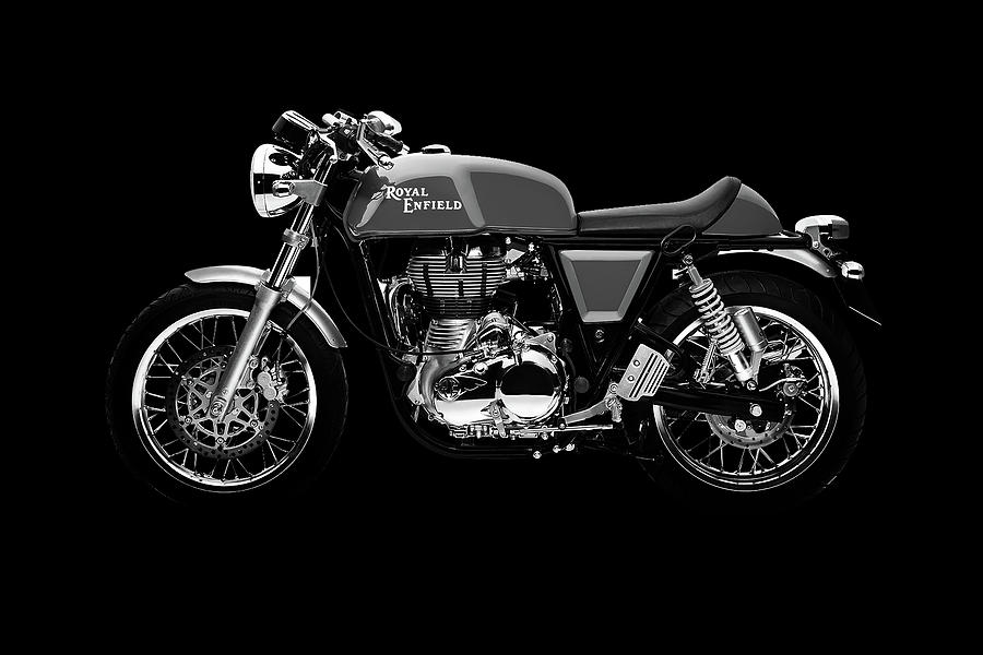 Royal Enfield Continental Gt Mixed Media By Smart Aviation