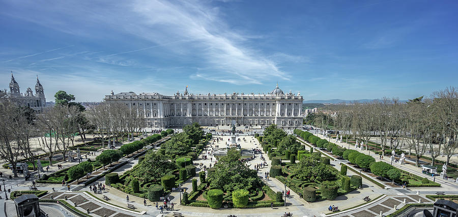 Architecture Photograph - Royal Palace - Palacio Real of Madrid, Spain #1 by Manuel Ascanio