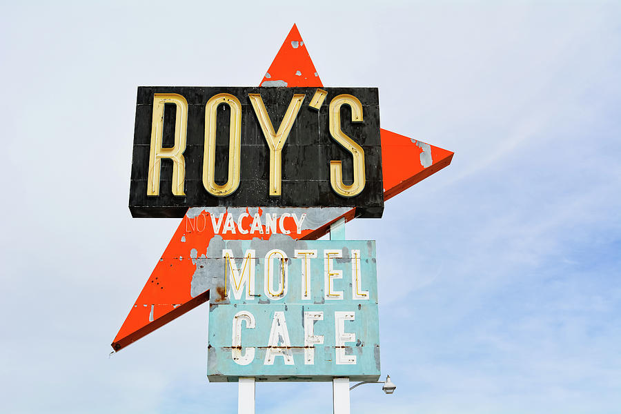 Roys Motel and Cafe Route 66 Photograph by Kyle Hanson