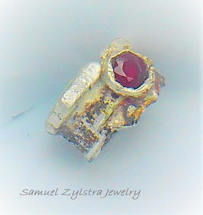 Handmade Jewelry Jewelry - Ruby Ring #1 by Samuel Zylstra