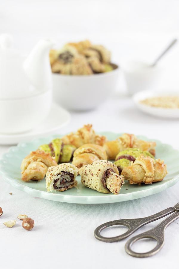 Rugelach jewish Pastries Photograph by Tamara Staab - Fine Art America