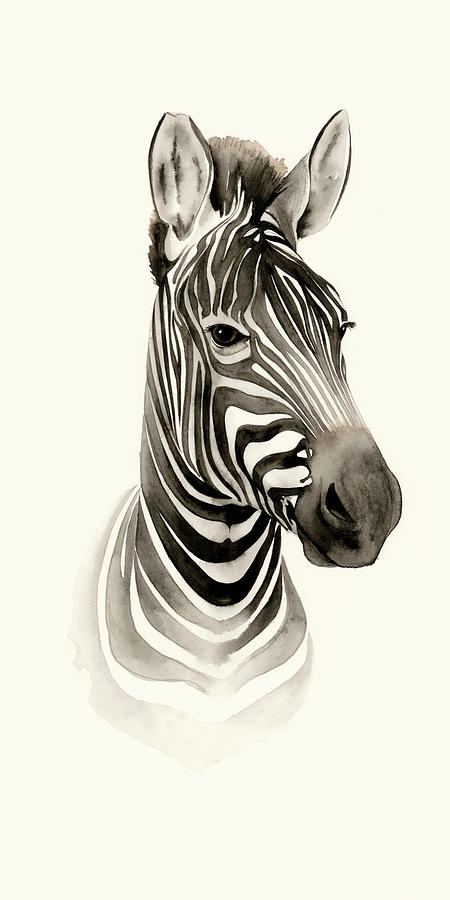 Animal Painting - Safari Portrait I #1 by Grace Popp
