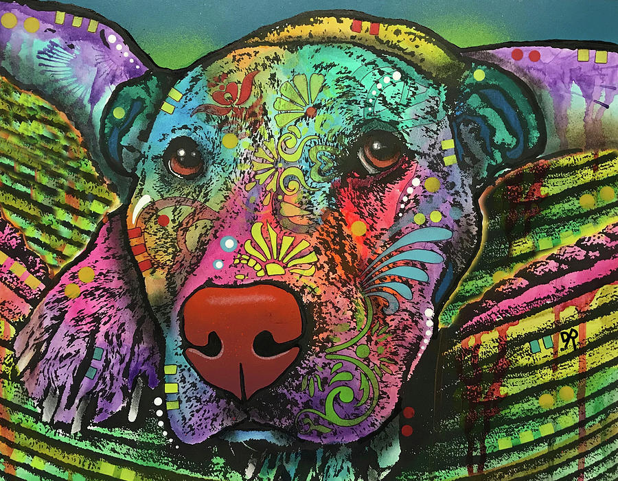 Dog Mixed Media - Safe And Sound #1 by Dean Russo
