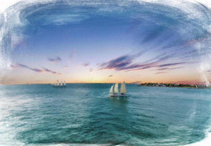 Sailing Away #1 Photograph by Darryl Brooks