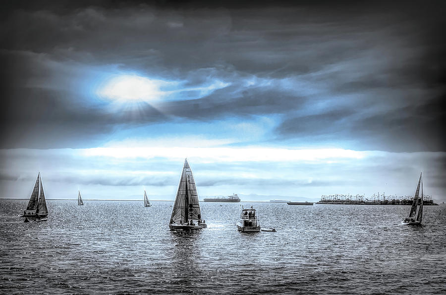 Sailing Sailing... #1 Mixed Media by Joseph Hollingsworth