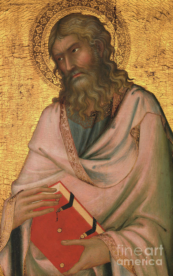 Saint Andrew Painting by Simone Martini