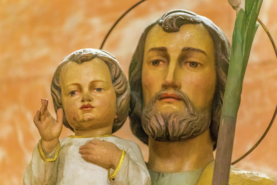 Saint Joseph and Holy Child Jesus Photograph by Vivida Photo PC | Fine ...