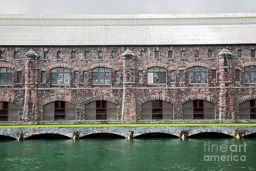 Close-up Photograph - Saint Marys Falls Hydropower Plant #1 by Jim West/science Photo Library