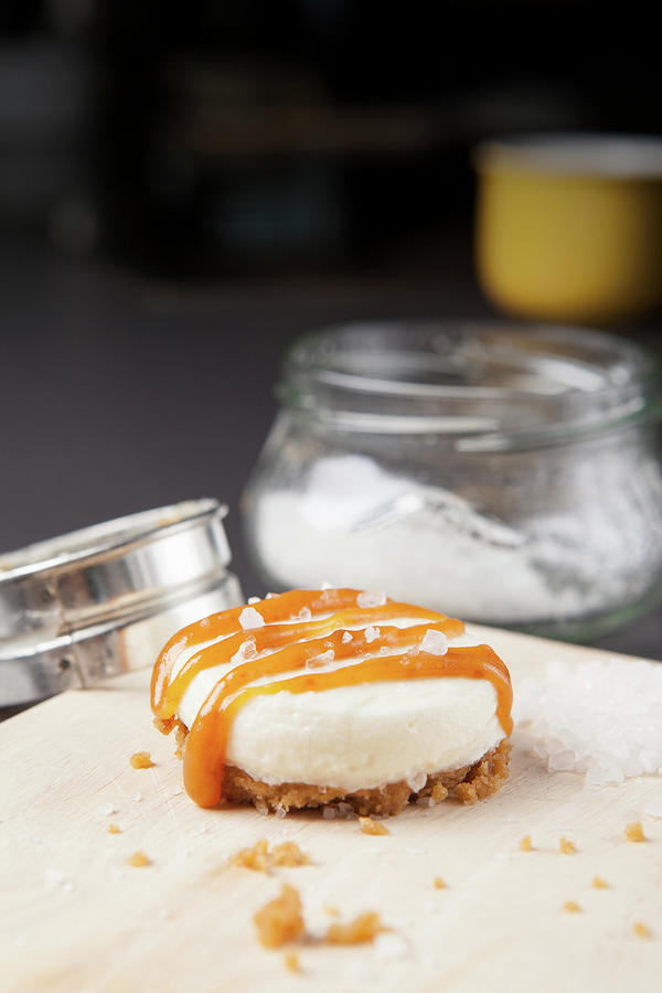 Salted Caramel Cheesecake #1 Photograph by Jalag / Intosite Kitchengirls