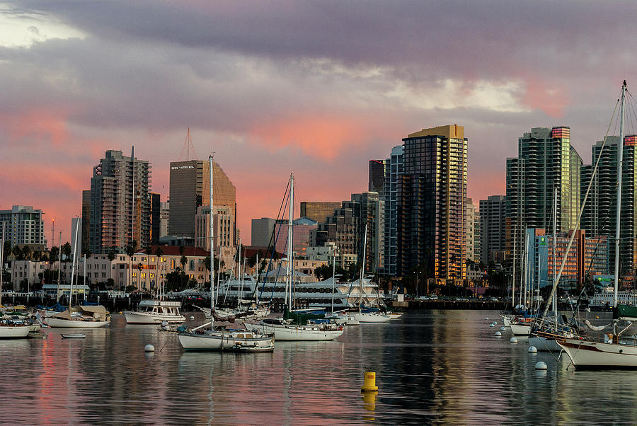 San Diego Harbor #1 Photograph by Donald Pash