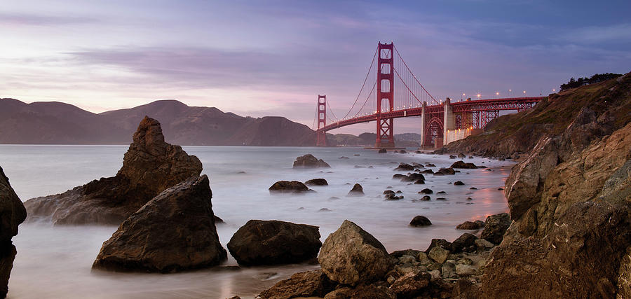 San Francisco, Golden Gate Bridge #1 Digital Art by Massimo Ripani