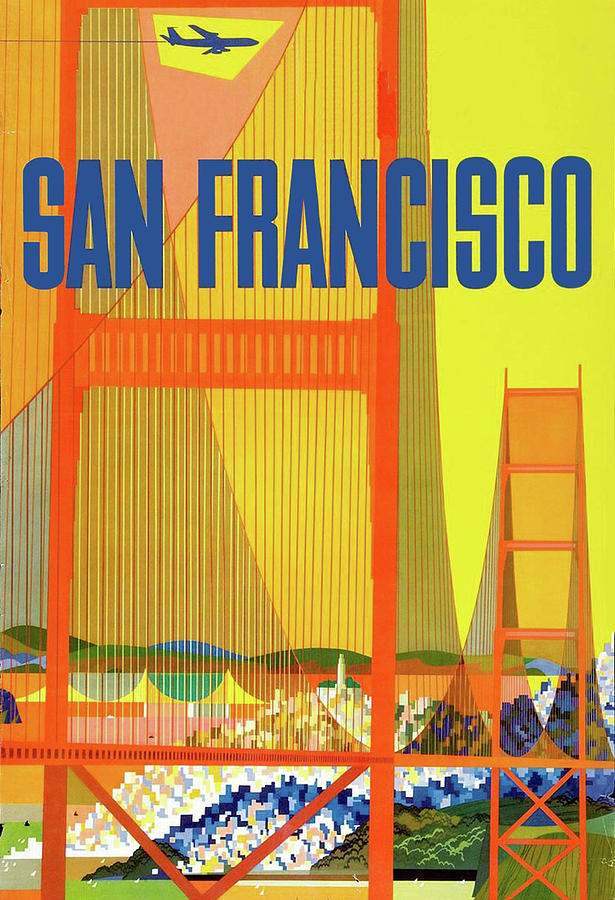 San Francisco Digital Art - San Francisco #1 by Long Shot