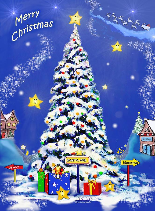 Santa Avenue by Melodye Whitaker Santa Avenue by Melodye Whitaker