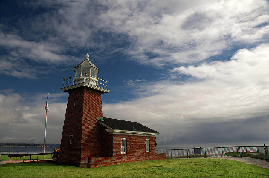 Santa Cruz Lighthouse #1 Photograph by Mitch Diamond