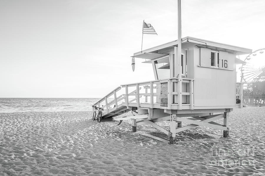 Santa monica shop lifeguard t shirt