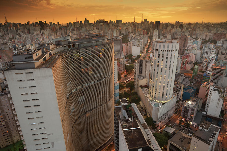 Sao Paulo In The Afternoon #1 Photograph by Brasil2