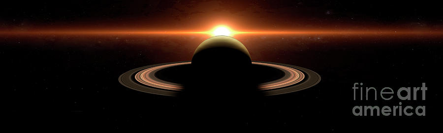 Saturn And Rings #1 Photograph by Freelanceimages/universal Images Group/science Photo Library