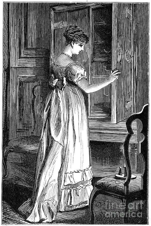 Scene From Jane Austens Northanger #1 Drawing by Print Collector
