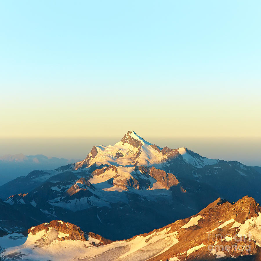 Alps Photograph - Scenic Alpine Landscape With And by Evgeny Bakharev Alps Photograph - Scenic Alpine Landscape With And by Evgeny Bakharev