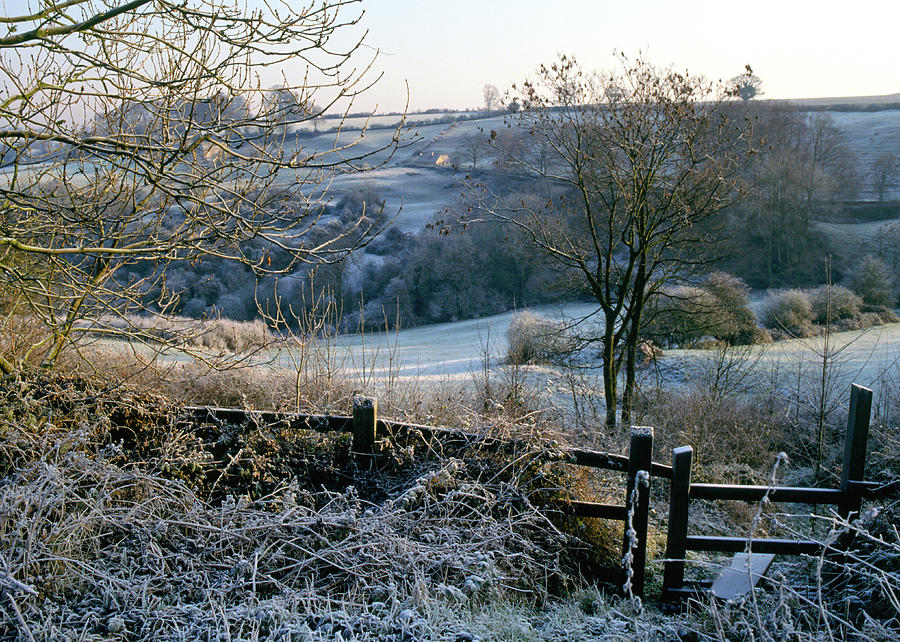 Scenic Cotswolds - Winter #1 Photograph by Seeables Visual Arts