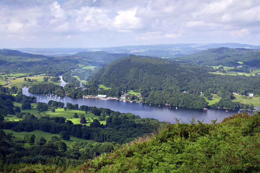 Scenic Lakeland - Lake Windermere #1 Photograph by Seeables Visual Arts