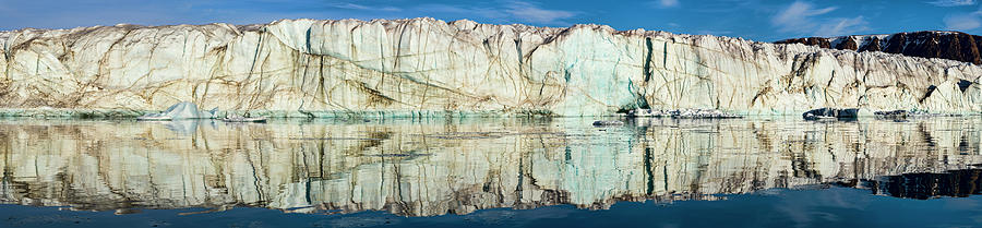 Scenic View Of Glacier, Devon Island #1 Photograph by Panoramic Images