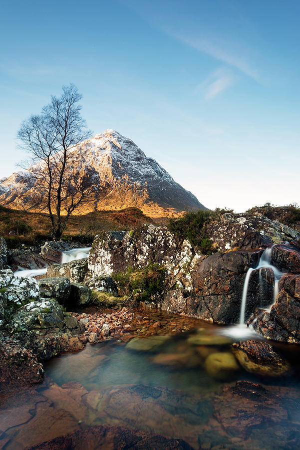 Scotland, Glencoe, River Coupall #1 Digital Art by Jordan Banks