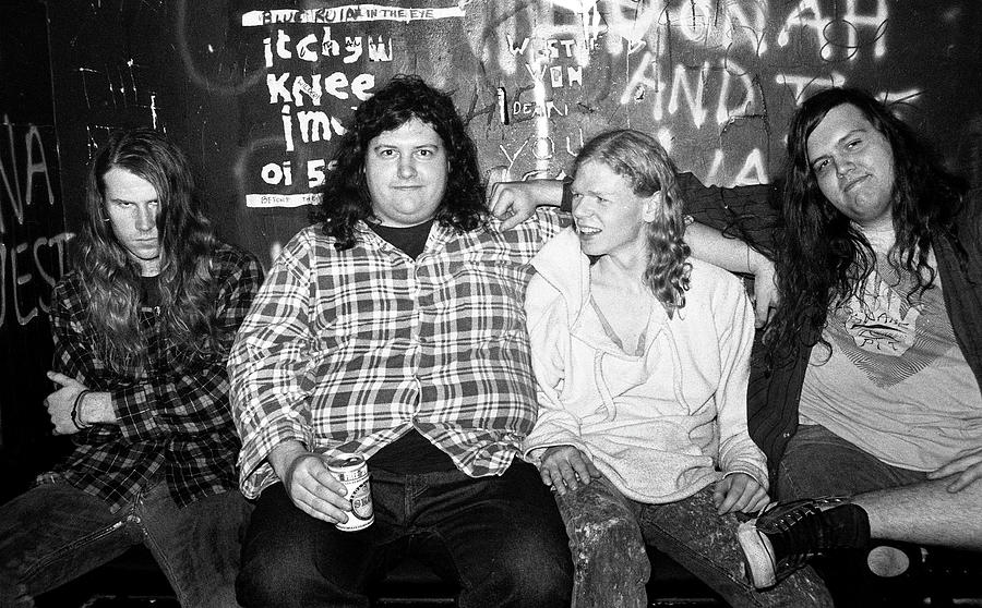 Screaming Trees Back Stage Fulham #1 Photograph by Martyn Goodacre