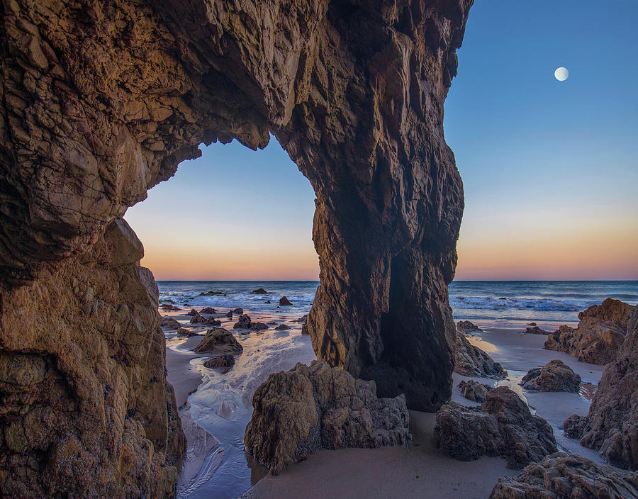 Sea Arch, El Matador State Beach, California #1 Photograph by Tim Fitzharris