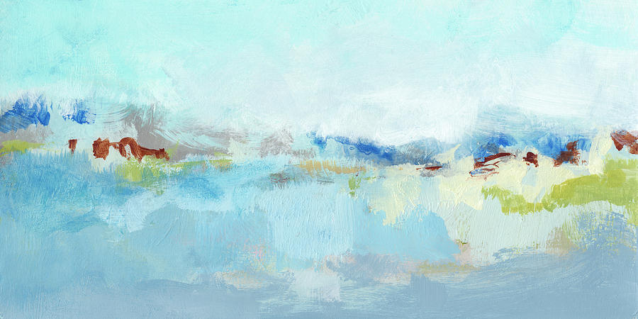 Sea Breeze Landscape I #1 Painting by Christina Long