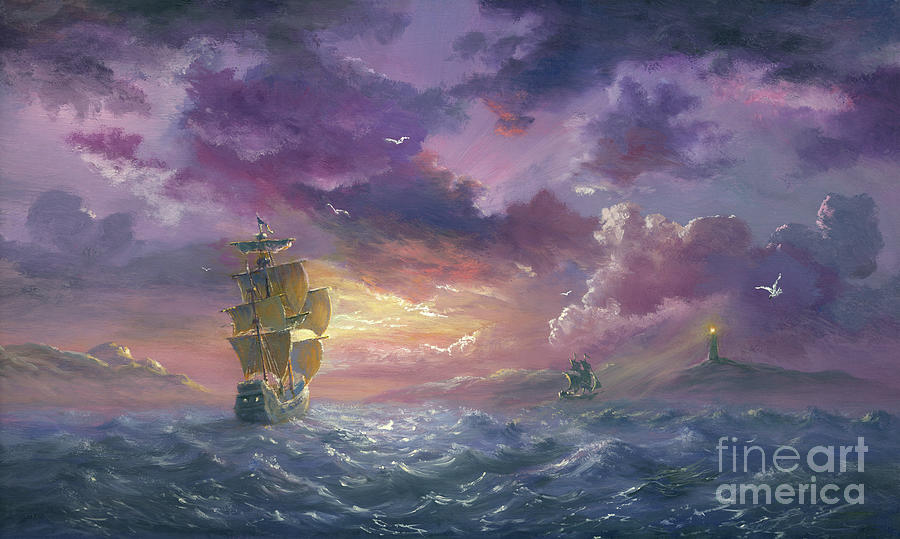 Sea Evening Excited Digital Art by Pobytov Sea Evening Excited Digital Art by Pobytov