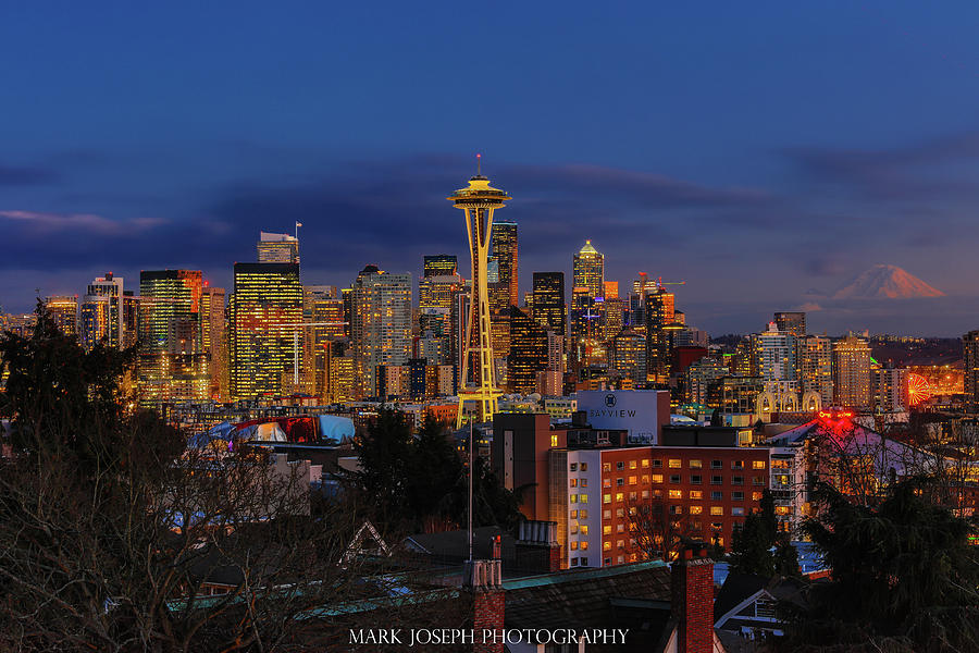 Seattle Skyline from Kerry Park #1 Photograph by Mark Joseph