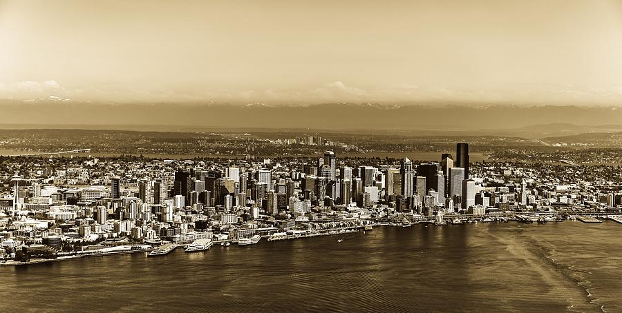 Seattle Skyline #1 Photograph by Mountain Dreams