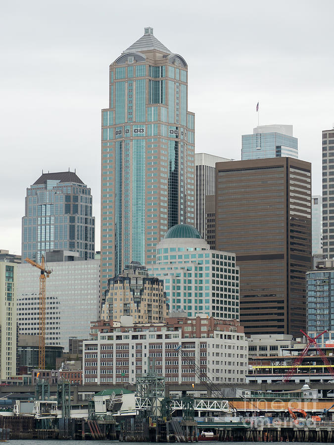 Seattle skyline #1 Photograph by Rod Jones